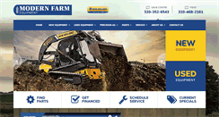 Desktop Screenshot of modernfarmequipment.com