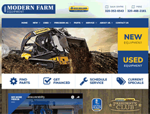 Tablet Screenshot of modernfarmequipment.com